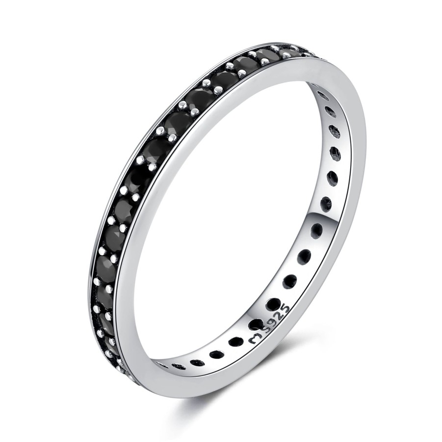 Anelli Chiara Jewels | Anello "Zircone Nero"