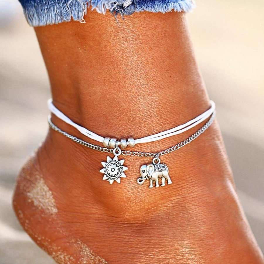 Cavigliere Chiara Jewels | Cavigliera "Elephant-Sun"