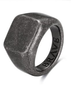 Uomo BRAVE Jewelry | Anello Uomo Brave "Roccia"