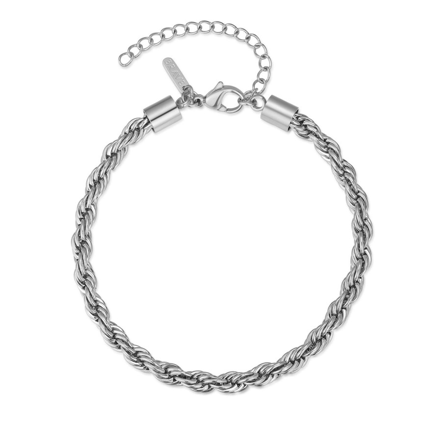 Uomo BRAVE Jewelry | Bracciale Uomo Brave "Spirale"