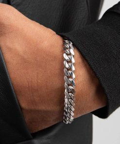 Uomo BRAVE Jewelry | Bracciale Uomo Brave "Cubana"