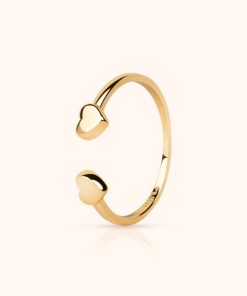 Anelli Chiara Jewels | Anello "Doppio Cuore"