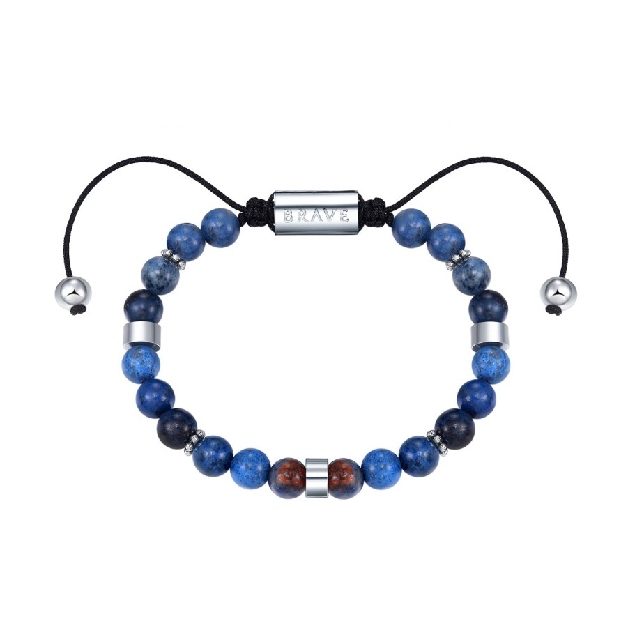 Uomo BRAVE Jewelry | Bracciale Uomo Brave "Zafre"