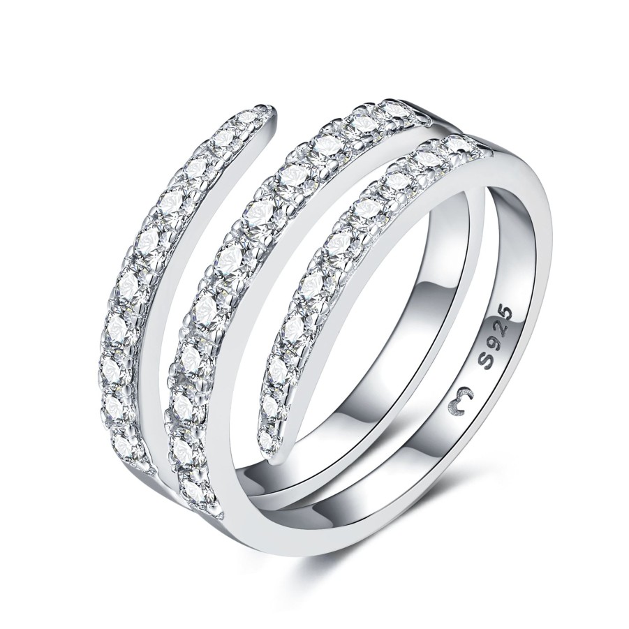 Anelli Chiara Jewels | Anello "Spirale Brillante"