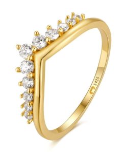 Anelli Chiara Jewels | Anello "Corona Di Zirconio"