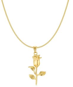 Uomo BRAVE Jewelry | Collana Uomo Brave "Roz" Oro Placcato 18K